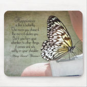 Butterfly Perle Mousepad (Vorne)