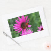 Butterfly Perle Rechteckiger Aufkleber (Umschlag)