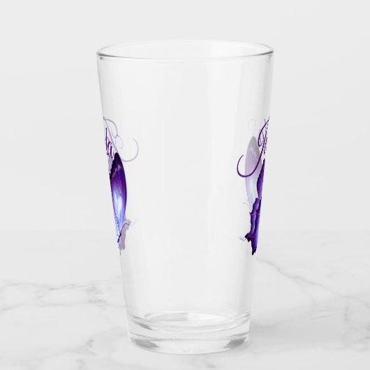 Butterfly personalisieren glas (Links)