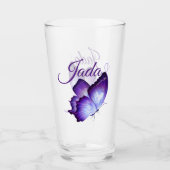 Butterfly personalisieren glas (Vorderseite)