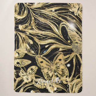 Butterfly Personalisiert Name Sherpadecke