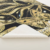 Butterfly Personalisiert Name Sherpadecke (3/4)