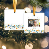 Butterfly Personalisiert Square Ornament