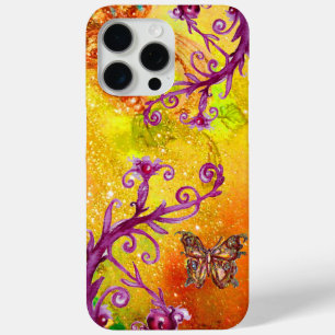 BUTTERFLY-PFLANZE, MAGIC-WIRBEL, GOLD GELBE GLITZE Case-Mate iPhone HÜLLE