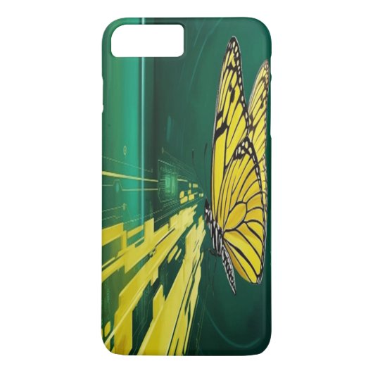 Butterfly phone case (Rückseite)