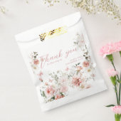 Butterfly Pink Floral Baby Shower fluttering von Geschenktütchen (Versiegelt)