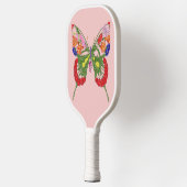 Butterfly Pink Pickleball Schläger (Links)
