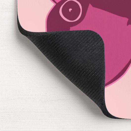 Butterfly Pinks Mousepad (Ecke)