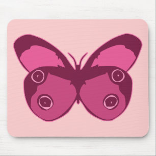 Butterfly Pinks Mousepad