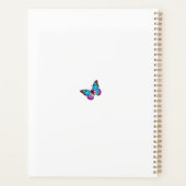 Butterfly Planner Weiß Planer (Rückseite)