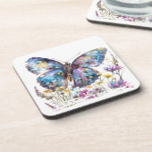 Butterfly Plastic Untersetzer Set (Linke Seite)