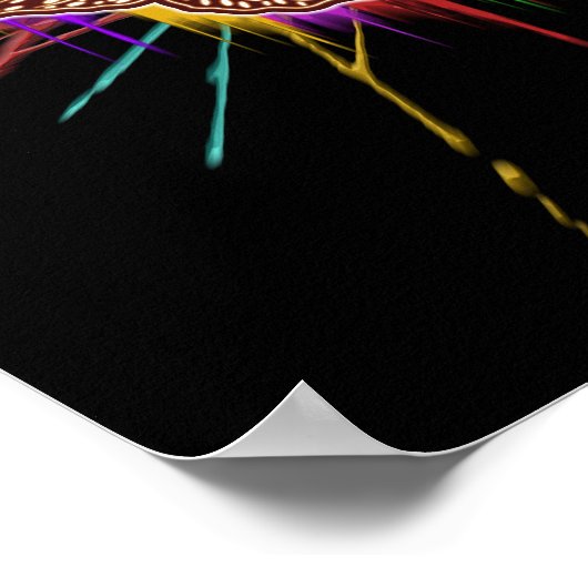 Butterfly Platsch Poster (Ecke)