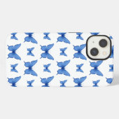 Butterfly Pone Case iPhone Hülle (Rückseite (Horizontal))