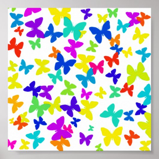 Butterfly Poster Print (Vorne)