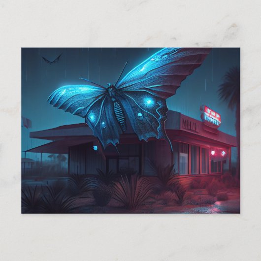 Butterfly-Postkarten Postkarte (Vorderseite)