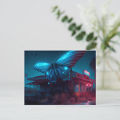 Butterfly-Postkarten Postkarte (Stehend Vorderseite)