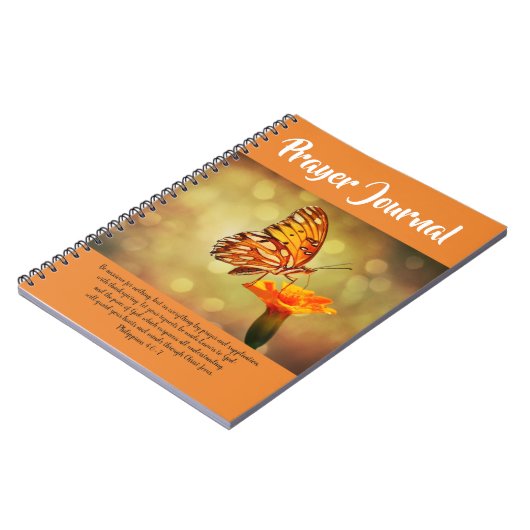 Butterfly Praetjournal Notizblock (Linke Seite)