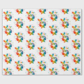 Butterfly Pride Liebe ist Liebe LGBT Awareness Geschenkpapier (Flach)