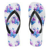 Butterfly Print Badesandalen (Fußbett)