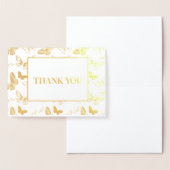 Butterfly Print Vielen Dank Folienkarte (Anzeige)