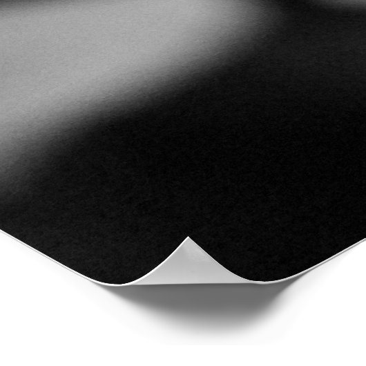 Butterfly Print & White Monarch Poster (Ecke)