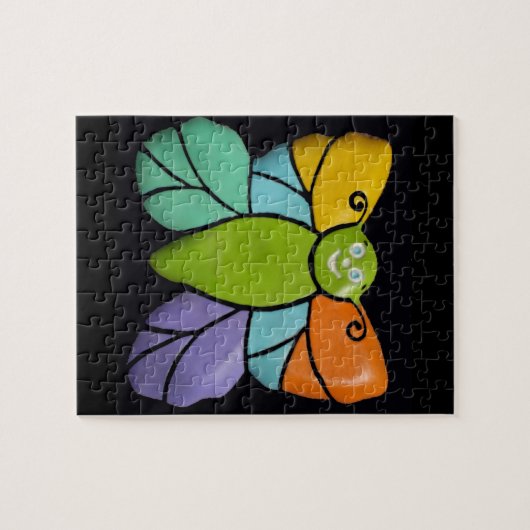 Butterfly-Puzzle Puzzle (Horizontal)