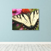 Butterfly Quad Leinwand Wrap (Insitu (Holzboden))