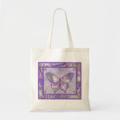 Butterfly Quilt Tote Bag Tragetasche (Vorne)