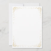 Butterfly Quinceanera und Mass 15. Geburtstag Einladung (Rückseite)