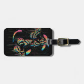 Butterfly Rain Gepäckanhänger (Vorderseite horizontal)