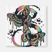 Butterfly Rain Magnet (Vorne)