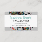 Butterfly Rain Visitenkarte (Rückseite)