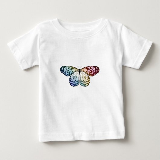 Butterfly Rainbow Baby T-shirt (Vorderseite)