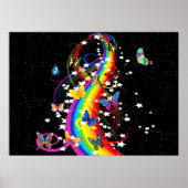 Butterfly Rainbow Poster (Vorne)