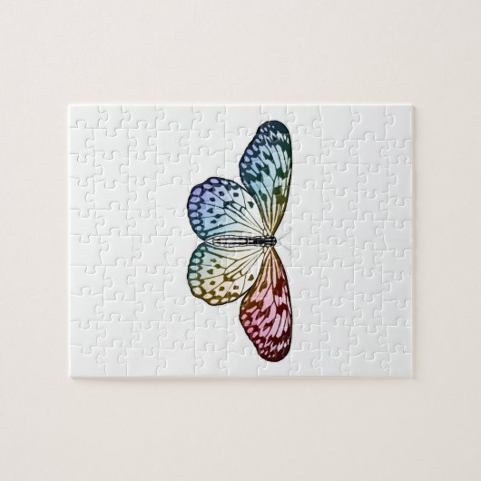Butterfly Rainbow Puzzle (Horizontal)