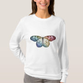 Butterfly Rainbow T-Shirt (Vorderseite)