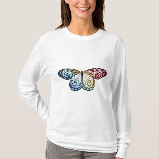 Butterfly Rainbow T-Shirt (Vorderseite)