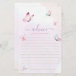 Butterfly-Ratschlag für die Mama, die Karte sein s