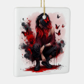 Butterfly-Rebellion Keramikornament (Rechts)