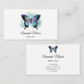 Butterfly-Rettungsassistent Imitate Holograph-Foli Visitenkarte (Vorne/Hinten)
