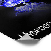 Butterfly Ribbon Hydrocephalus Bewusstsein Poster (Ecke)