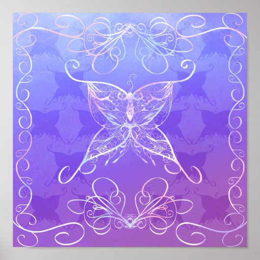 Butterfly Ribbon Poster (Vorne)
