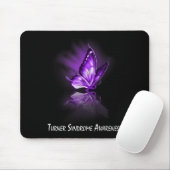 Butterfly-Ribbon-Turner-Syndrom Mousepad (Mit Mouse)