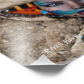 Butterfly Rock Fotodruck (Ecke)