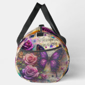 Butterfly-Rose - Musikmalerei Duffle Bag (Rechts)