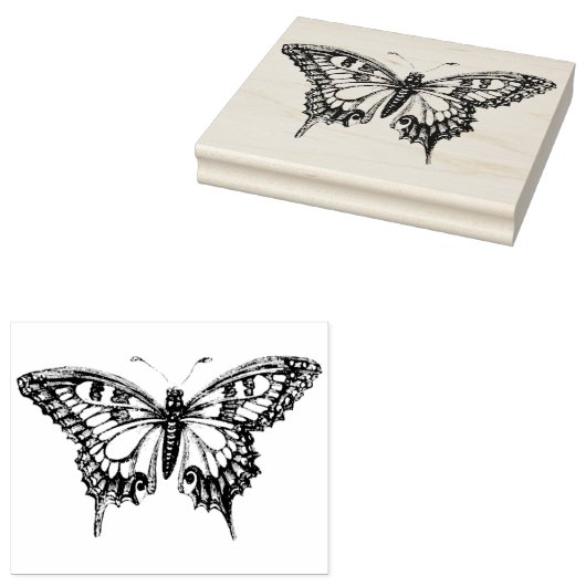 Butterfly Rubber Art Briefmarke Gummistempel (Stempel)