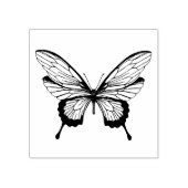 Butterfly Rubber Stamp Gummistempel (Prägung)