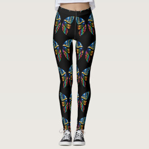 BUTTERFLY-SCHALTFLÄCHE FÜR YOGA PANTS LEGGINGS