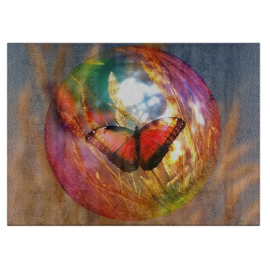 Butterfly Schneidebrett (Vorderseite)