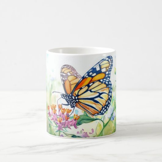 Butterfly Schöne Print, individuelle klassische Ta Kaffeetasse (Mittel)